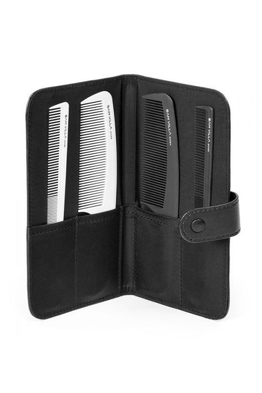 Artist Series 4-Piece Comb Set with Case Sam Villa