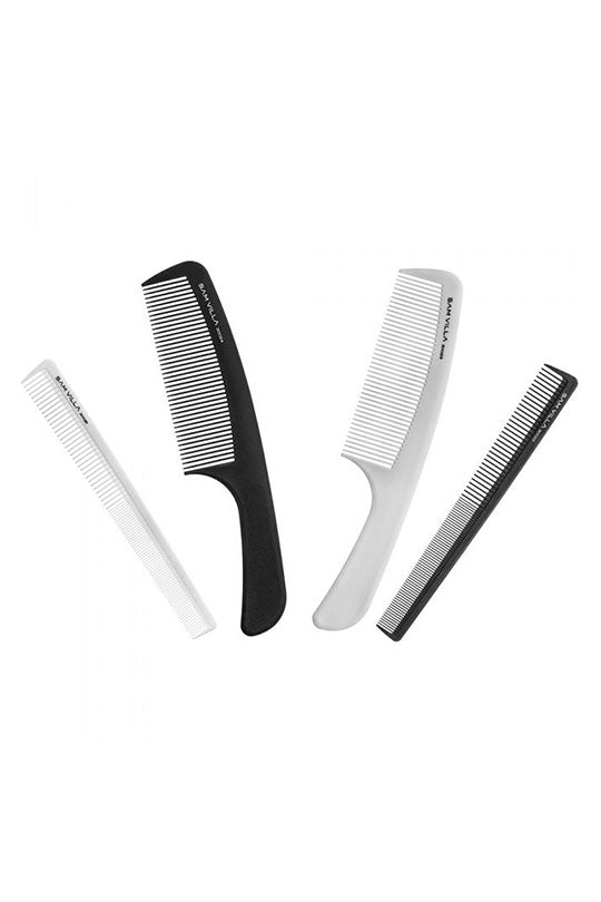 Artist Series 4-Piece Comb Set with Case Sam Villa