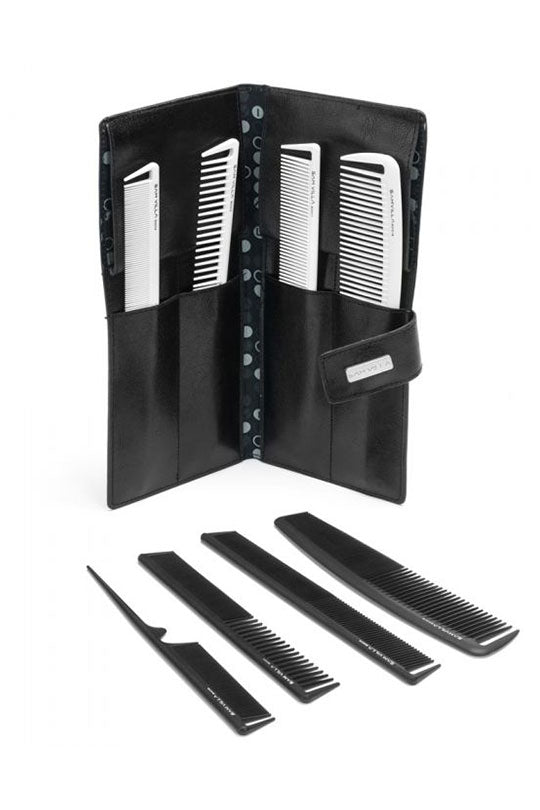 Signature Series 8 Piece Comb Set with Case Sam Villa