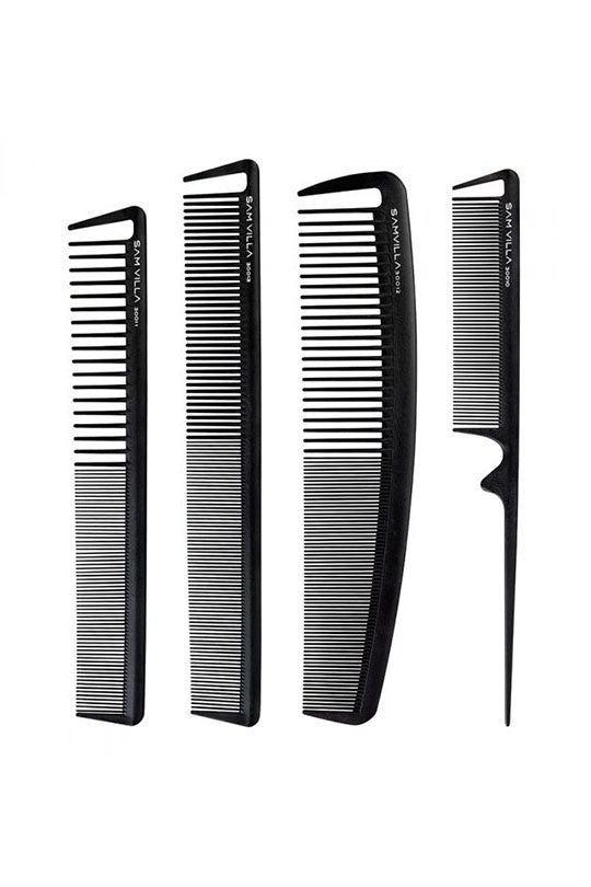 Signature Series 8 Piece Comb Set with Case Sam Villa